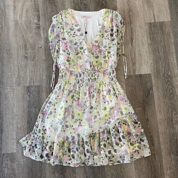 NWT BCBGeneration Color Storybook Floral Dress - Size: XS - Picture 12 of 12